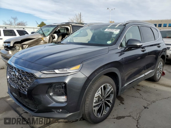 2020 Hyundai Santa Fe Limited with VIN 5NMS5CAA6LH193469, listed as a Copart auction lot 64359192 with 5,524 mi miles. Bid and sale history available at carsss.com. Image 2.