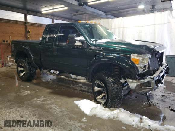2013 Ford F-250 XL with VIN 1FT7X2B61DEB50019, listed as a Copart auction lot 81908964 with Not Provided miles and Salvage Title. Bid and sale history available at DreamBid. Image 4.