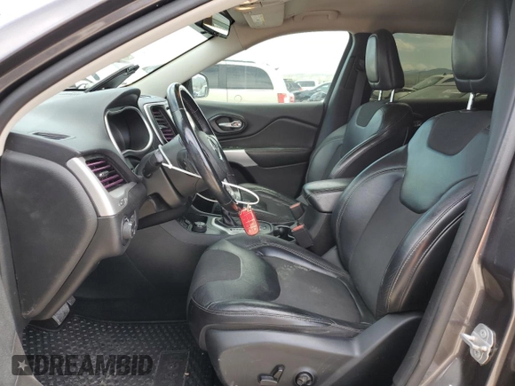 2018 Jeep Cherokee Latitude Plus with VIN 1C4PJMLX0JD562180, listed as a Copart auction lot 57631285 with 105,923 mi miles and Salvage title. Bid and sale history available at DreamBid. Image 7.