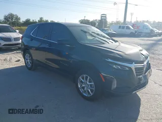 2022 Chevrolet Equinox LT with VIN 3GNAXKEV6NL114134, listed as a IAAI auction lot 40828504 with 43,240 mi miles and . Bid and sale history available at DreamBid. Image 1.