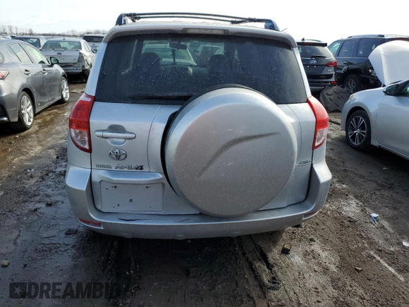 2006 Toyota RAV4 with VIN JTMBD33V266007317, listed as a Copart auction lot 46544715 with 123,558 mi miles and Clean Title. Bid and sale history available at carsss.com. Image 6.