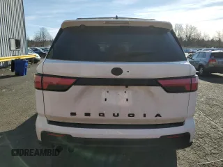 2024 Toyota Sequoia SR5 with VIN 7SVAAABA1RX044757, listed as a Copart auction lot 43834685 with 4,620 mi miles and Clean Title. Bid and sale history available at carsss.com. Image 6.