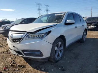 2016 Acura MDX with VIN 5FRYD4H27GB014637, listed as a Copart auction lot 88824295 with 82,713 mi miles and Salvage Title. Bid and sale history available at carsss.com. Image 1.