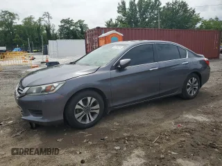 2013 Honda Accord LX z VIN 1HGCR2F33DA188465, wystawiony jako Copart lot #57616015 z przebiegiem 173 811 mil mil oraz Czysty tytuł • Clean title. Historia ofert i sprzedaży dostępna na DreamBid. Obrazek 1.