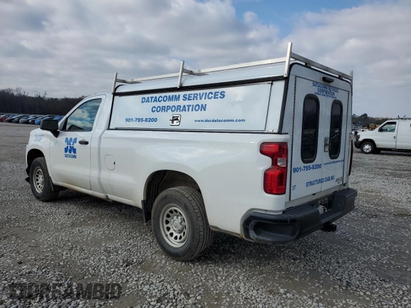 2020 Chevrolet Silverado 1500 Work Truck with VIN 3GCNWAEH8LG106494, listed as a Copart auction lot 45285445 with 94,317 mi miles and Salvage Title. Bid and sale history available at DreamBid. Image 2.