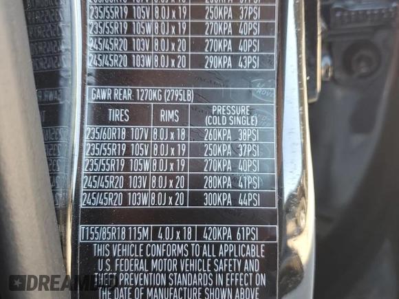 2018 Land Rover Discovery with VIN SALCT2RX3JH777591, listed as a Copart auction lot 73305114 with 40,115 mi miles and Salvage Title. Bid and sale history available at DreamBid. Image 12.