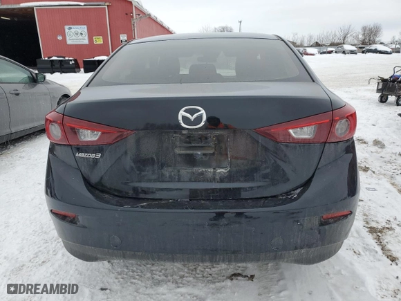 2018 Mazda Mazda3 4-Door Sport with VIN JM1BN1U70J1176324, listed as a Copart auction lot 46249255 with 195,502 mi miles and Salvage Title. Bid and sale history available at carsss.com. Image 6.