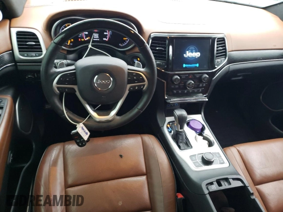 2019 Jeep Grand Cherokee Summit with VIN 1C4RJFJT8KC753454, listed as a Copart auction lot 50487954 with 51,447 mi miles and Salvage Title. Bid and sale history available at carsss.com. Image 8.
