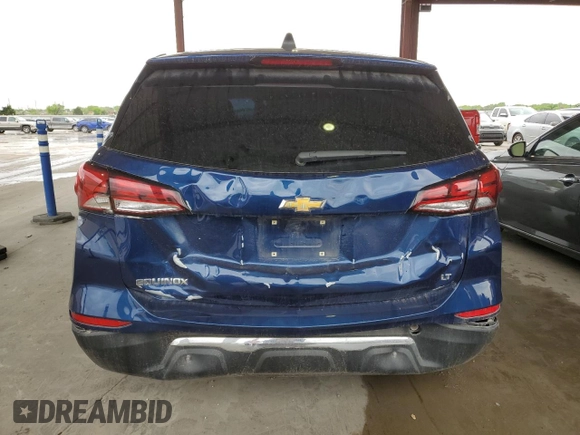 2022 Chevrolet Equinox LT with VIN 3GNAXKEV0NL295330, listed as a Copart auction lot 49787975 with 67,565 mi miles and Clean Title. Bid and sale history available at DreamBid. Image 6.