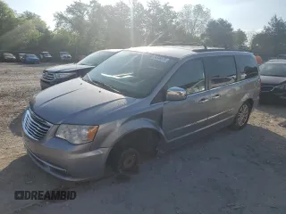 2013 Chrysler Town & Country Touring L with VIN 2C4RC1CG4DR676802, listed as a Copart auction lot 54546575 with 159,788 mi miles and Salvage Title. Bid and sale history available at DreamBid. Image 1.