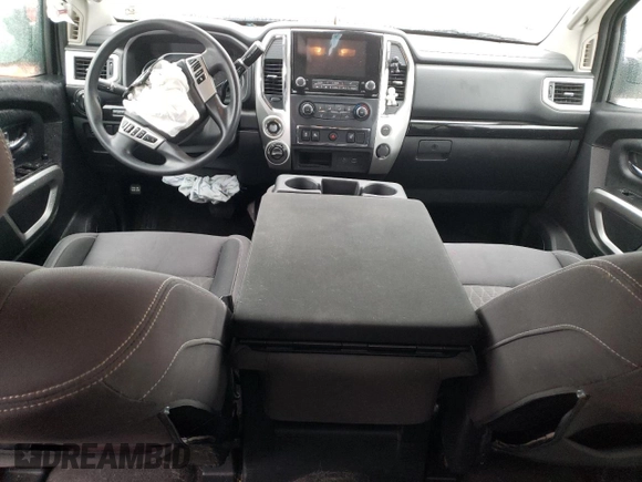 2021 Nissan Titan S with VIN 1N6AA1EC2MN529675, listed as a Copart auction lot 86612844 with 56,597 mi miles and Salvage title. Bid and sale history available at DreamBid. Image 8.