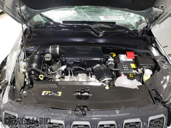 2024 Jeep Compass Trailhawk with VIN 3C4NJDDN5RT149519, listed as a Copart auction lot 51455005 with 23,062 mi miles and Non repairable. Bid and sale history available at DreamBid. Image 12.