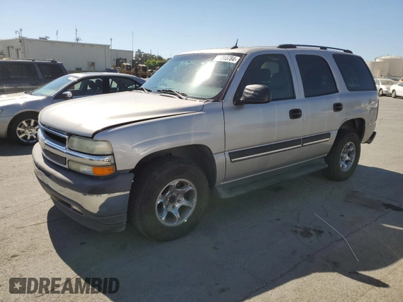 2005 Chevrolet Tahoe LT with VIN 1GNEC13T35R103206, listed as a Copart auction lot 74310784 with 128,780 mi miles and Salvage Title. Bid and sale history available at carsss.com. Image 1.