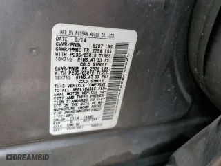 2014 Nissan Murano LE with VIN JN8AZ1MW3EW523827, listed as a Copart auction lot 76989304 with 139,047 mi miles and Salvage Title. Bid and sale history available at carsss.com. Image 12.