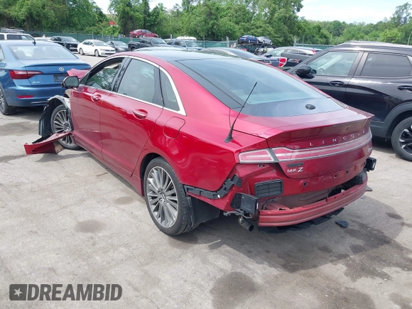 2014 Lincoln MKZ z VIN 3LN6L2G93ER802398, wystawiony jako IAAI lot #42205802 z przebiegiem 187 511 mil mil oraz . Historia ofert i sprzedaży dostępna na DreamBid. Obrazek 3.
