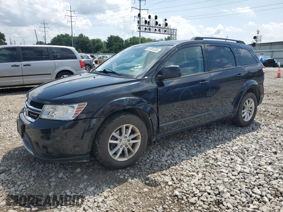 2013 Dodge Journey SXT with VIN 3C4PDDBG0DT532765, listed as a Copart auction lot 61481335 with 193,066 mi miles and Salvage title. Bid and sale history available at DreamBid. Image 1.