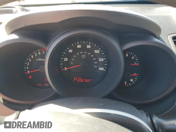 2010 Kia Soul + with VIN KNDJT2A2XA7042384, listed as a Copart auction lot 50916735 with 208,782 mi miles and Salvage Title. Bid and sale history available at carsss.com. Image 9.