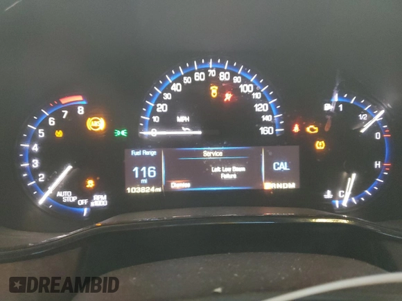 2016 Cadillac CTS Luxury Collection AWD with VIN 1G6AX5SX9G0111134, listed as a Copart auction lot 47620735 with 103,824 mi miles and Salvage Title. Bid and sale history available at DreamBid. Image 9.
