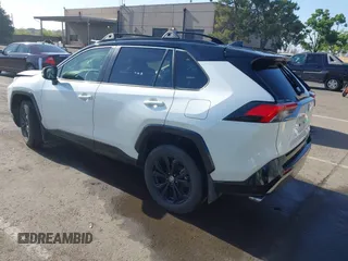 2022 Toyota RAV4 Hybrid XSE with VIN JTME6RFV9ND534822, listed as a IAAI auction lot 42477646 with 49,991 mi miles and . Bid and sale history available at DreamBid. Image 3.