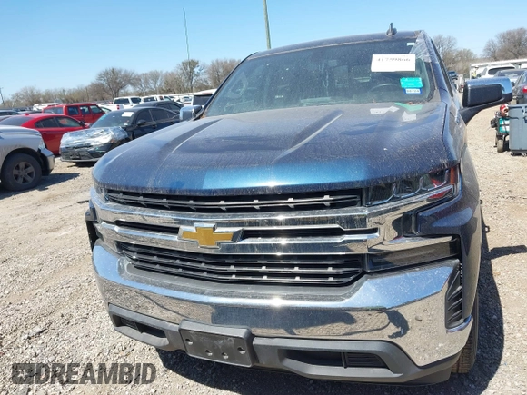 2020 Chevrolet Silverado 1500 LT with VIN 3GCPWCED6LG256184, listed as a IAAI auction lot 41759866 with 38,388 mi miles. Bid and sale history available at carsss.com. Image 6.