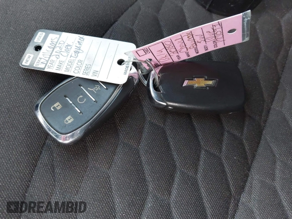 2020 Chevrolet Equinox LT with VIN 2GNAXUEV5L6173091, listed as a IAAI auction lot 42162891 with 43,468 mi miles and . Bid and sale history available at DreamBid. Image 11.