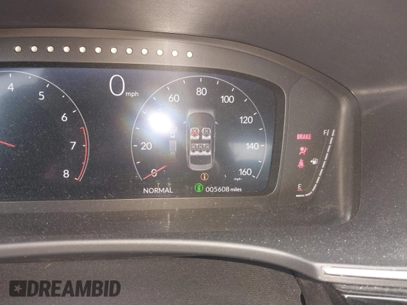 2025 Honda Civic Si with VIN 2HGFE1E57SH472251, listed as a IAAI auction lot 41776803 with 5,608 mi miles and . Bid and sale history available at DreamBid. Image 15.