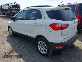 2018 Ford EcoSport SE with VIN MAJ3P1TE8JC199634, listed as a IAAI auction lot 41843443 with 45,469 mi miles. Bid and sale history available at carsss.com. Image 3.