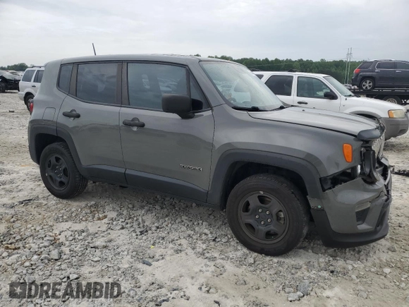 2019 Jeep Renegade Upland z VIN ZACNJBAB3KPK37977, wystawiony jako Copart lot #54416865 z przebiegiem 89 502 mil mil oraz Szkoda całkowita • Salvage title. Historia ofert i sprzedaży dostępna na DreamBid. Obrazek 4.