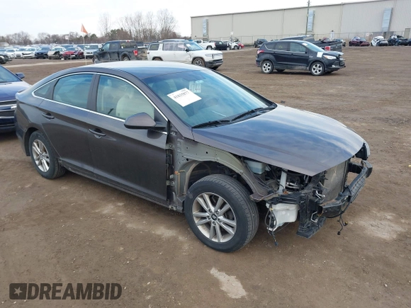 2015 Hyundai Sonata SE with VIN 5NPE24AF4FH204726, listed as a IAAI auction lot 41835877 with 139,281 mi miles and . Bid and sale history available at DreamBid. Image 1.