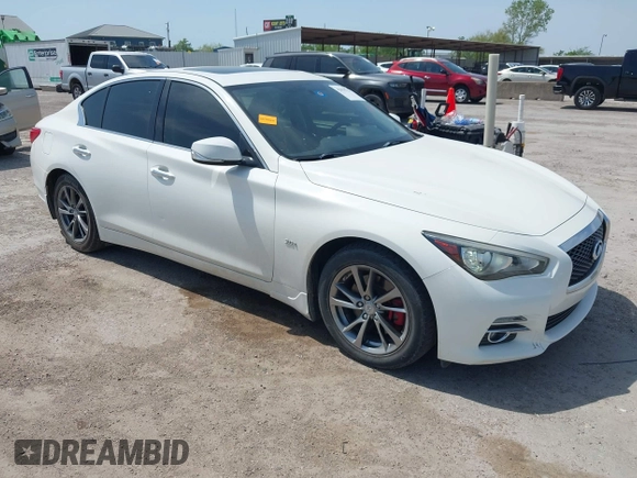 2017 Infiniti Q50 Premium with VIN JN1EV7AP6HM742437, listed as a IAAI auction lot 42018723 with 85,608 mi miles and . Bid and sale history available at DreamBid. Image 1.