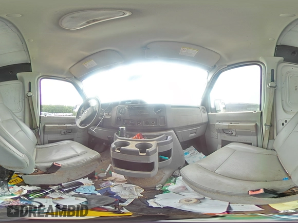 2012 Ford Econoline Cargo Commercial with VIN 1FTNE1EWXCDB39639, listed as a Copart auction lot 61126245 with 197,441 mi miles and Clean title. Bid and sale history available at DreamBid. Image 15.