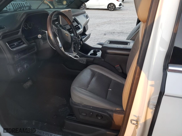 2021 Chevrolet Suburban LT with VIN 1GNSKCKD4MR401404, listed as a Copart auction lot 79219454 with 79,317 mi miles and Salvage Title. Bid and sale history available at carsss.com. Image 7.