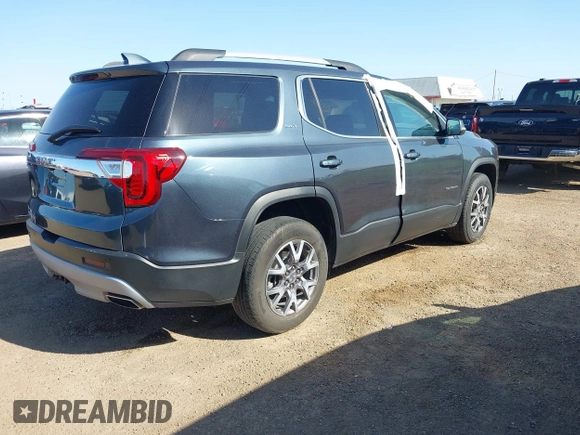 2020 GMC Acadia SLT with VIN 1GKKNMLS0LZ209421, listed as a IAAI auction lot 41990786 with 41,989 mi miles and . Bid and sale history available at DreamBid. Image 4.
