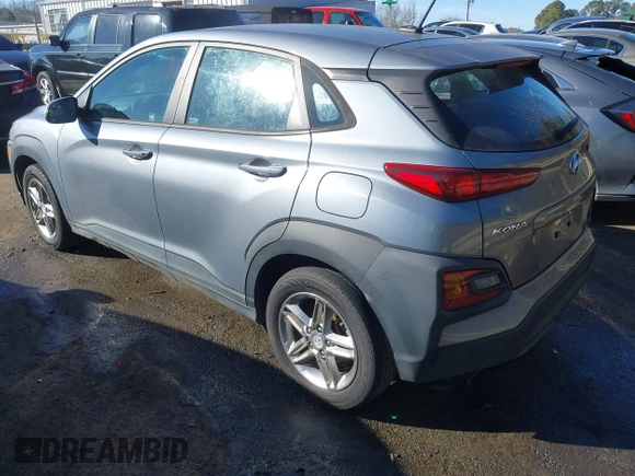 2020 Hyundai Kona SE with VIN KM8K12AA4LU504536, listed as a IAAI auction lot 41423007 with 114,187 mi miles and . Bid and sale history available at carsss.com. Image 3.
