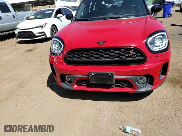 2022 MINI Countryman Cooper S with VIN WMZ83BR07N3N49807, listed as a Copart auction lot 67963784 with 23,170 mi miles and Salvage Title. Bid and sale history available at carsss.com. Image 11.