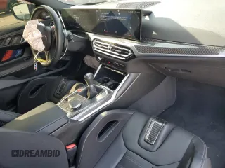 2024 BMW M2 with VIN 3MF13DM01R8E05619, listed as a Copart auction lot 43960205 with 10,480 mi miles and Salvage Title. Bid and sale history available at carsss.com. Image 8.