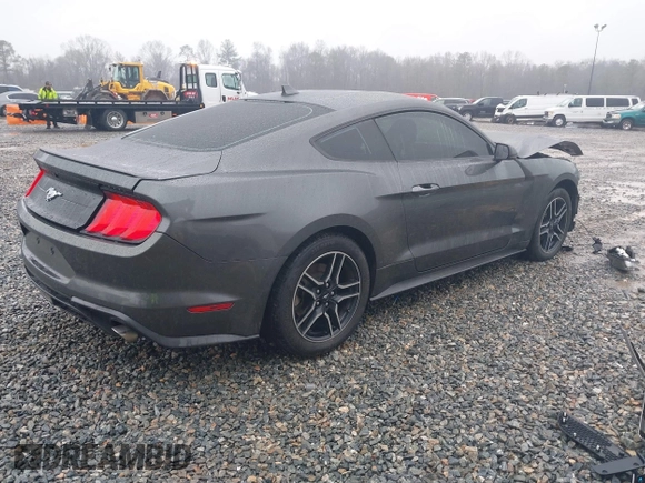 2020 Ford Mustang EcoBoost with VIN 1FA6P8TH6L5147913, listed as a IAAI auction lot 41427938 with 83,155 mi miles. Bid and sale history available at carsss.com. Image 4.