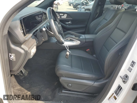 2023 Mercedes-Benz GLS 450 with VIN 4JGFF5KE7PA962374, listed as a Copart auction lot 65884414 with 35,091 mi miles and Salvage Title. Bid and sale history available at DreamBid. Image 7.