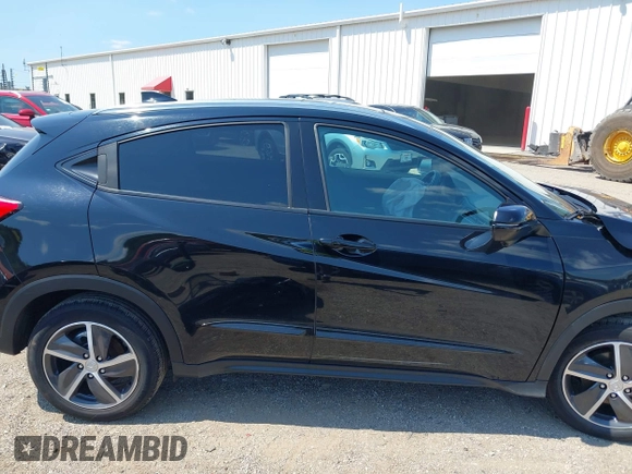 2021 Honda HR-V EX with VIN 3CZRU6H53MM754893, listed as a IAAI auction lot 39904214 with 58,537 mi miles. Bid and sale history available at carsss.com. Image 13.