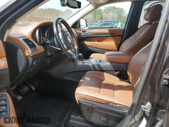 2011 Jeep Grand Cherokee Overland Summit with VIN 1J4RR6GT1BC617435, listed as a Copart auction lot 47730105 with 203,408 mi miles and Salvage Title. Bid and sale history available at carsss.com. Image 7.