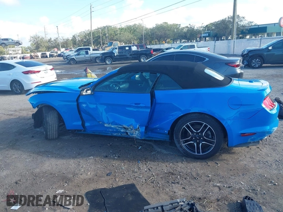 2022 Ford Mustang EcoBoost with VIN 1FATP8UH3N5115991, listed as a IAAI auction lot 41213475 with 64,399 mi miles. Bid and sale history available at carsss.com. Image 14.