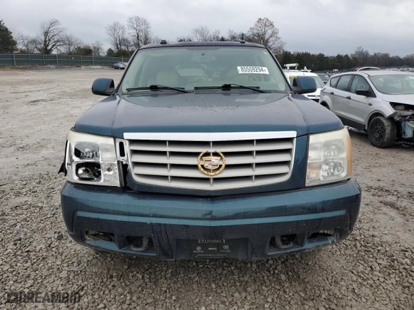 2005 Cadillac Escalade with VIN 1GYEC63T05R169695, listed as a Copart auction lot 85559294 with 214,935 mi miles and Salvage Title. Bid and sale history available at carsss.com. Image 5.