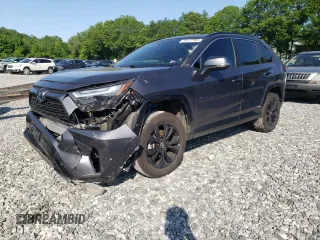 2022 Toyota RAV4 Hybrid SE z VIN 4T3T6RFVXNU087850, wystawiony jako Copart lot #59127705 z przebiegiem 228 409 mil mil oraz Szkoda całkowita • Salvage title. Historia ofert i sprzedaży dostępna na DreamBid. Obrazek 1.