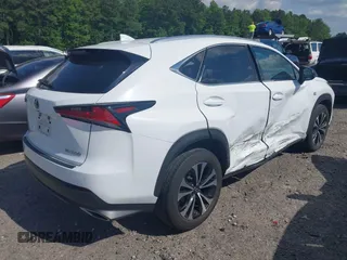 2021 Lexus NX 300 F Sport z VIN JTJSARDZ4M5022706, wystawiony jako IAAI lot #42198586 z przebiegiem 46 305 mil mil oraz . Historia ofert i sprzedaży dostępna na DreamBid. Obrazek 4.