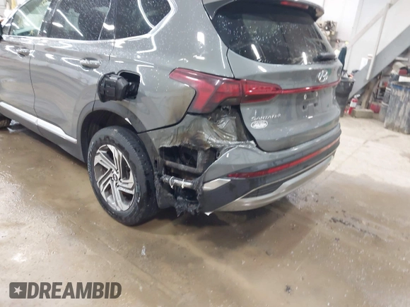 2022 Hyundai Santa Fe SEL with VIN 5NMS2DAJ2NH383738, listed as a IAAI auction lot 41897771 with 35,697 mi miles. Bid and sale history available at carsss.com. Image 6.