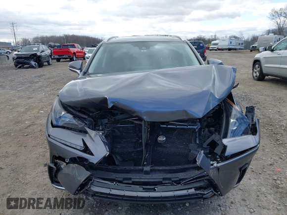 2021 Lexus NX 300 with VIN JTJDARDZ6M2257909, listed as a IAAI auction lot 42018626 with 107,930 mi miles and . Bid and sale history available at DreamBid. Image 12.