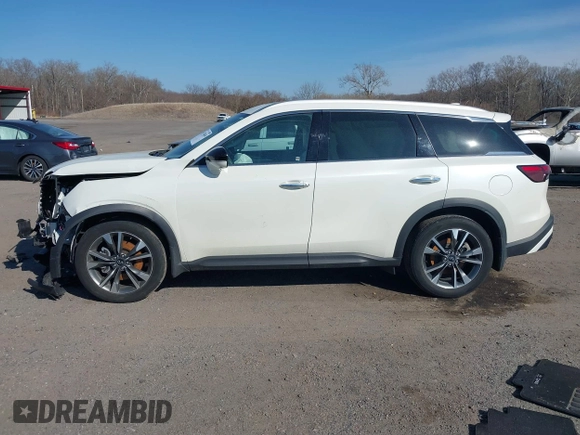 2023 Infiniti QX60 Luxe с VIN 5N1DL1FS5PC374874, выставлен на аукционе IAAI как лот 41754438 с пробегом 21 064 миль миль и . История ставок и продаж доступна на DreamBid. Изображение 14.