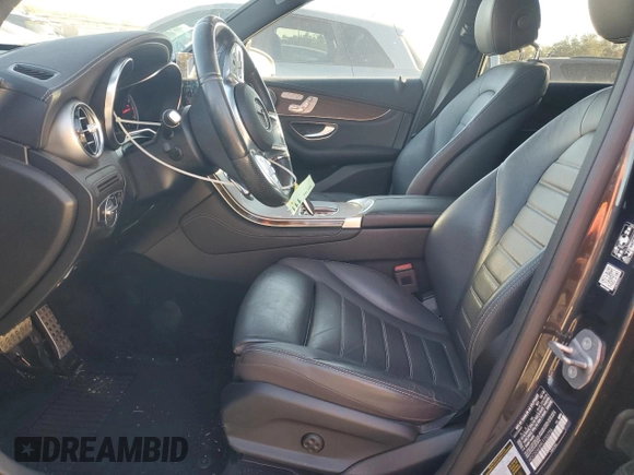 2020 Mercedes-Benz GLC with VIN WDC0G6EB9LF753756, listed as a Copart auction lot 86285044 with 38,597 mi miles and Salvage Title. Bid and sale history available at carsss.com. Image 7.