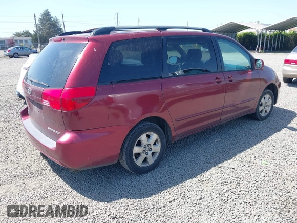 2004 Toyota Sienna XLE with VIN 5TDZA22C04S002891, listed as a IAAI auction lot 42169728 with 245,976 mi miles. Bid and sale history available at carsss.com. Image 4.