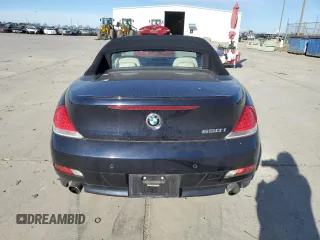 2006 BMW 6 Series 650Ci with VIN WBAEK13486CN78310, listed as a Copart auction lot 88367535 with 97,566 mi miles and Salvage Title. Bid and sale history available at carsss.com. Image 6.